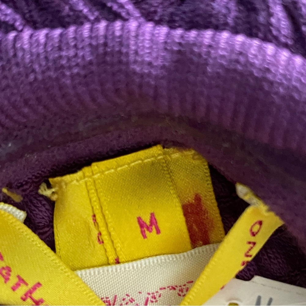 Catherine Malandrino Women's Strapless Wool Dress Purple Size M - Picture 11 of 14